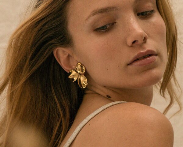 Boucles d'oreilles Pensée Medium - Image 2